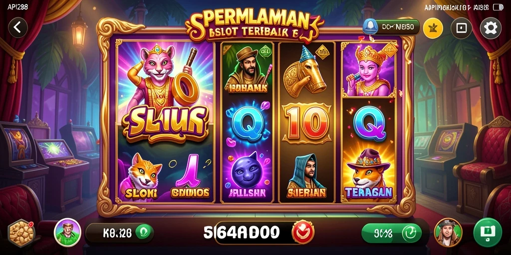 Screenshot utama API288 menampilkan pengalaman bermain slot yang seru dan menghibur.