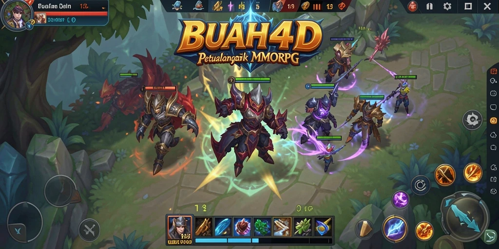 Tampilan gameplay epik di dunia <strong>BUAH4D</strong> yang menakjubkan.