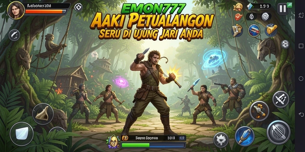 Gameplay seru EMON777 dengan aksi mendebarkan dan karakter unik.