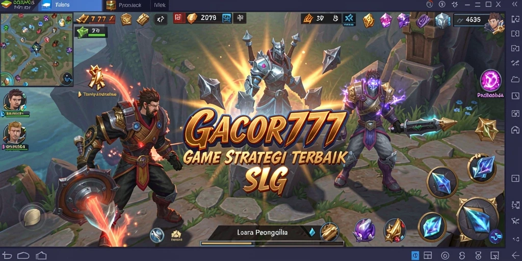 Tampilan gameplay GACOR777 yang epik dan mendebarkan.