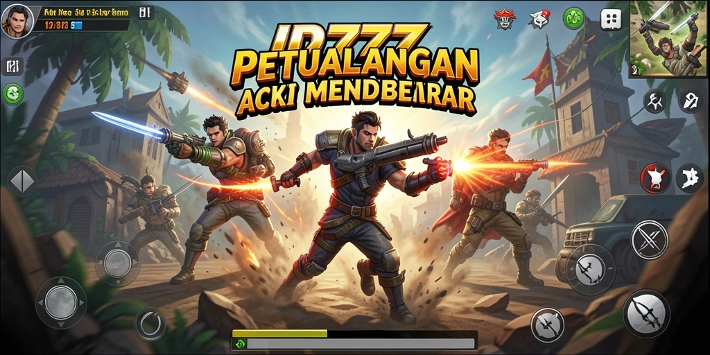 Screenshot gaming ID777 menampilkan aksi mendebarkan dan grafis yang menawan.