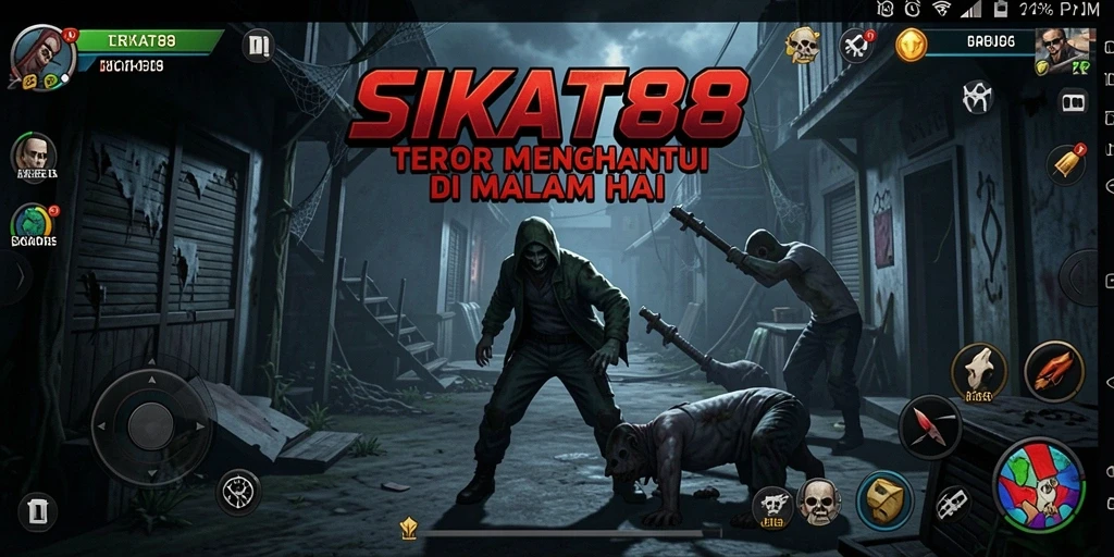 Gameplay menyeramkan dalam SIKAT88 yang menampilkan suasana mencekam.